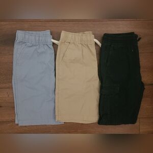 NWOT 3 Boys Sz 14 Elastic Waist Shorts